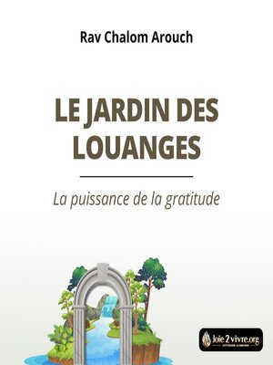 cover image of Le Jardin des Louanges